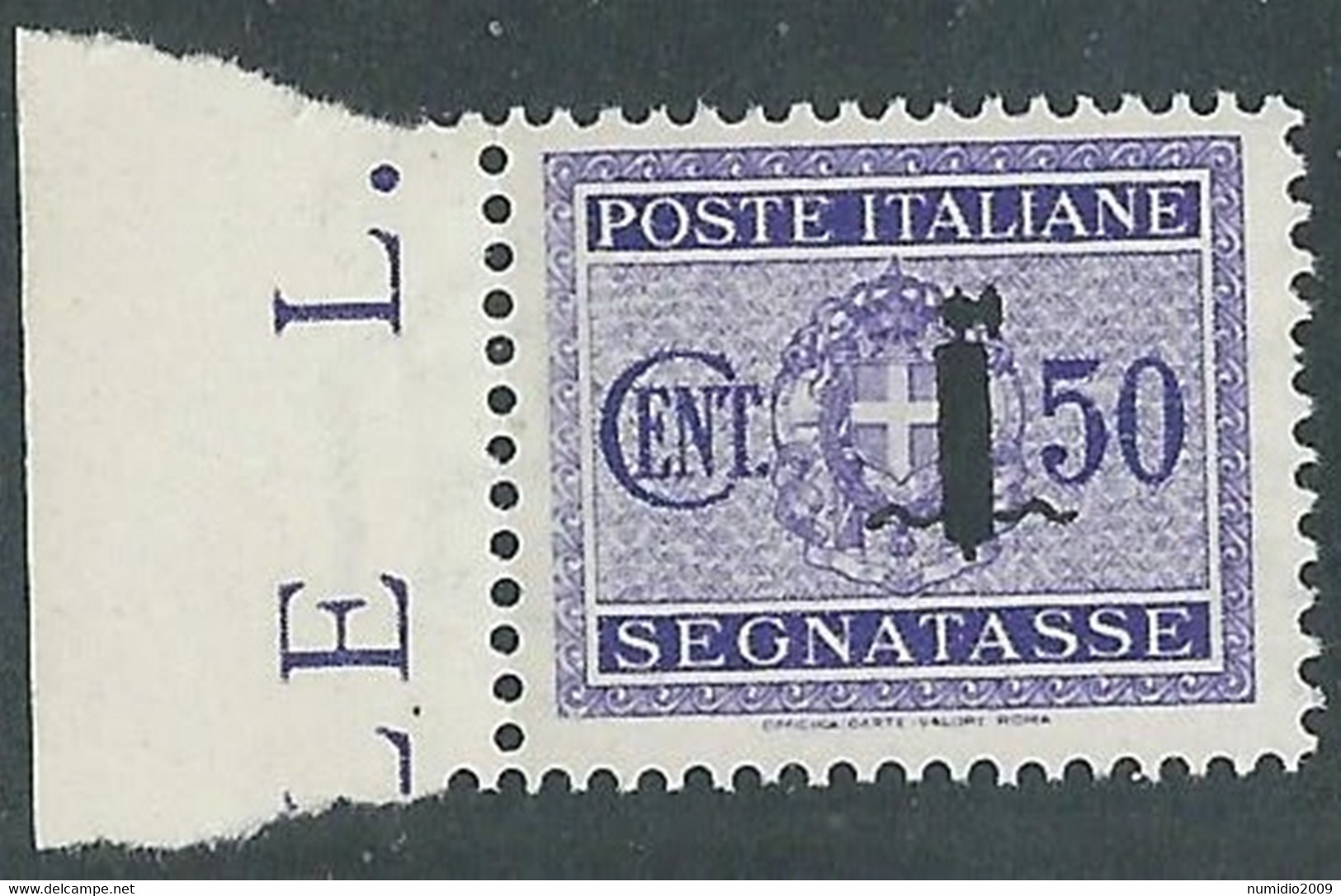 1944 RSI SEGNATASSE 50 CENT MNH ** - RB3-9 - Taxe