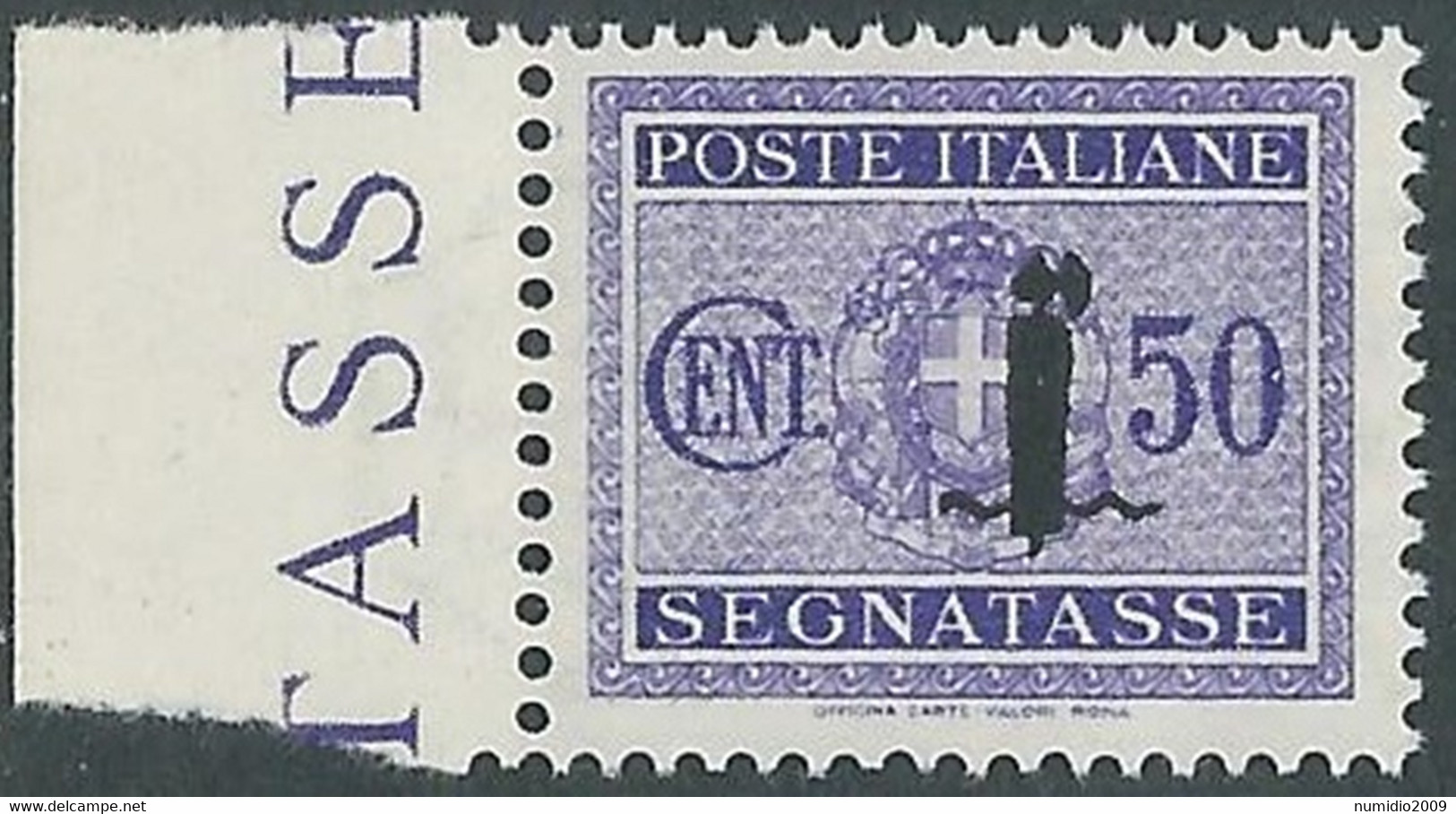 1944 RSI SEGNATASSE 50 CENT MNH ** - RB3-7 - Postage Due