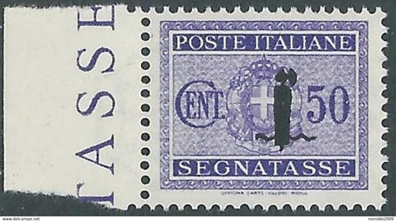 1944 RSI SEGNATASSE 50 CENT MNH ** - RB3-7 - Taxe