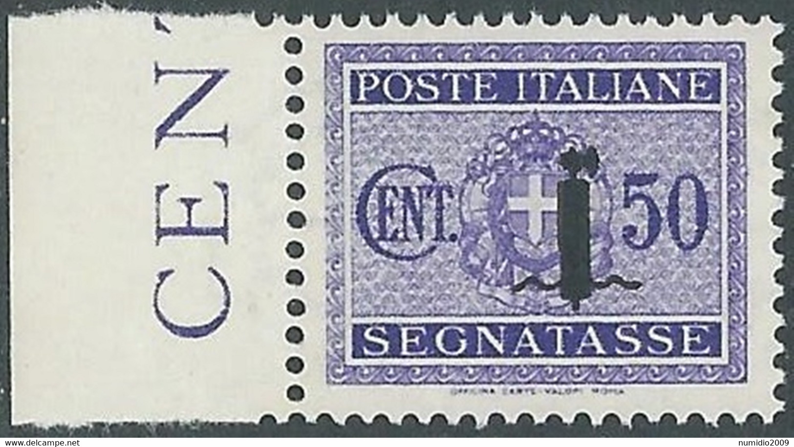 1944 RSI SEGNATASSE 50 CENT MNH ** - RB3-6 - Segnatasse