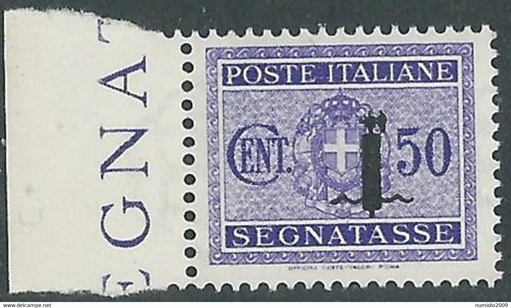 1944 RSI SEGNATASSE 50 CENT MNH ** - RB3-3 - Taxe