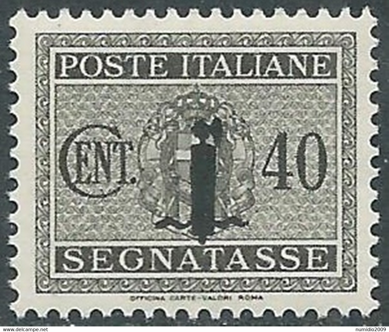 1944 RSI SEGNATASSE 40 CENT MNH ** - RB2-2 - Taxe