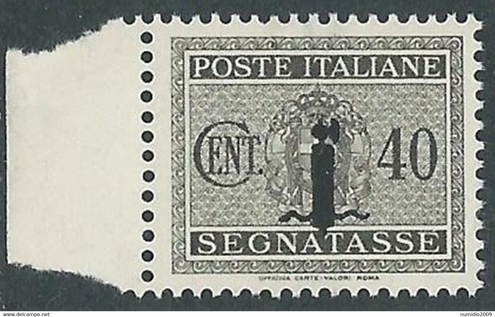 1944 RSI SEGNATASSE 40 CENT MNH ** - RB3-3 - Postage Due