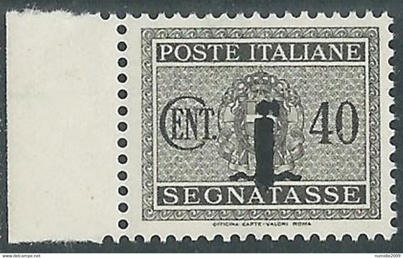 1944 RSI SEGNATASSE 40 CENT MNH ** - RB3-2 - Postage Due