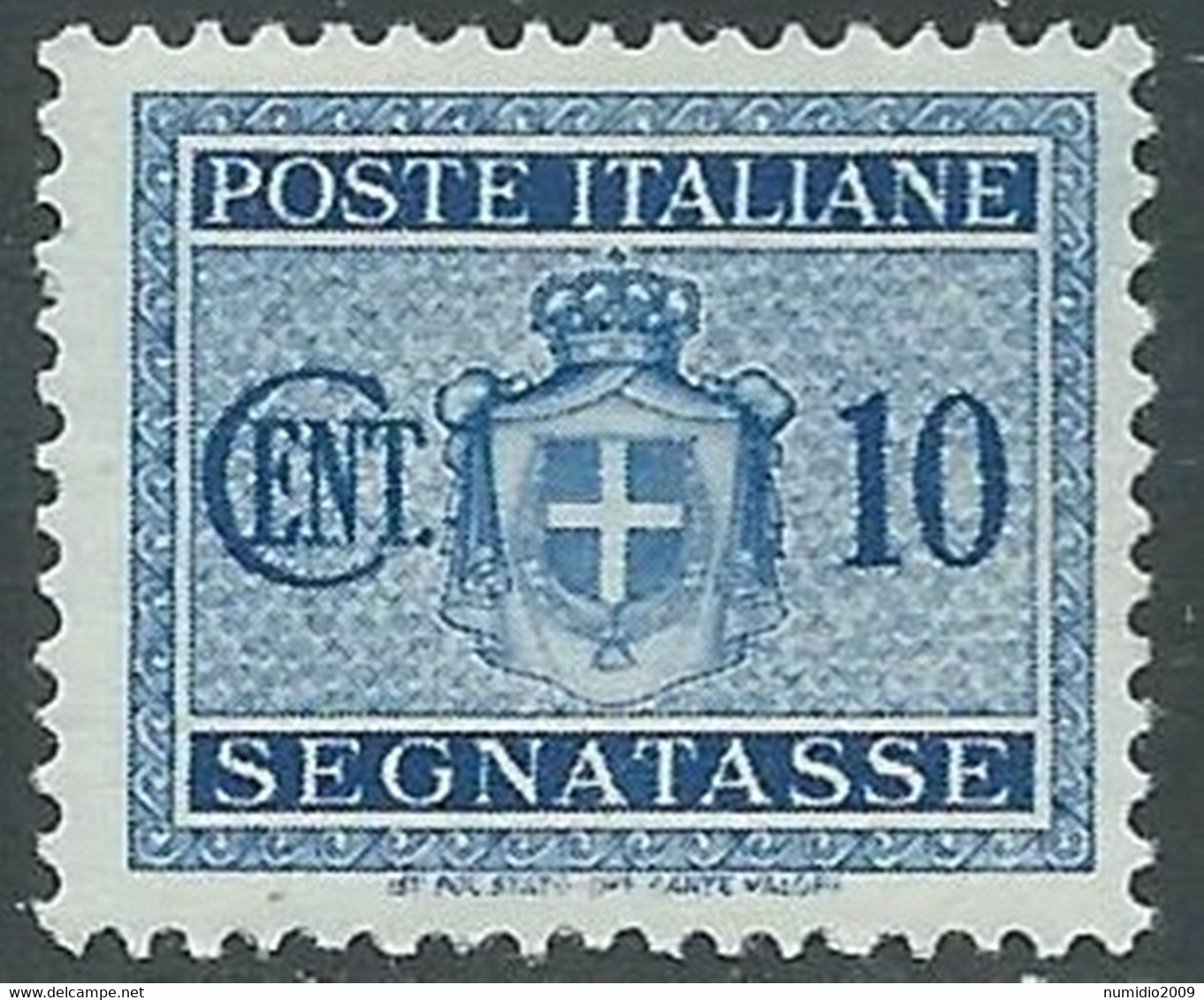 1945 LUOGOTENENZA SEGNATASSE 10 CENT MNH ** - RB2-10 - Postage Due