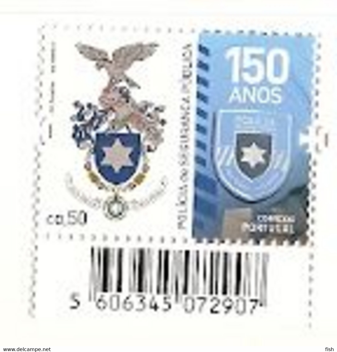 Portugal ** & 150 Years Of Public Security Police 2017 (767) - Timbres