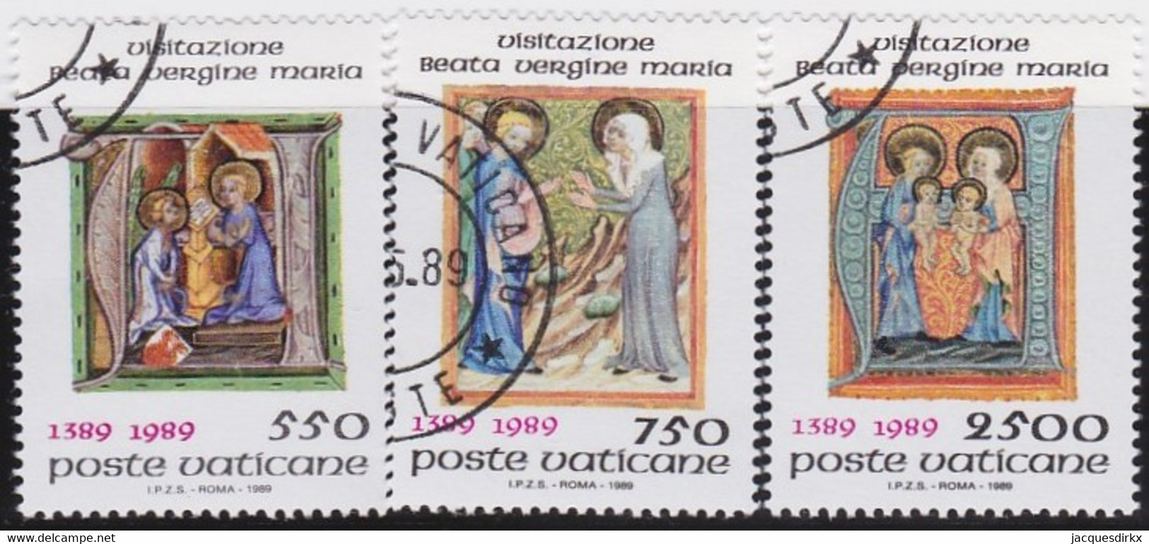 Vatican   .   Y&T   .    849/851      .      O     .    Cancelled  .   /   .  Oblitéré - Used Stamps