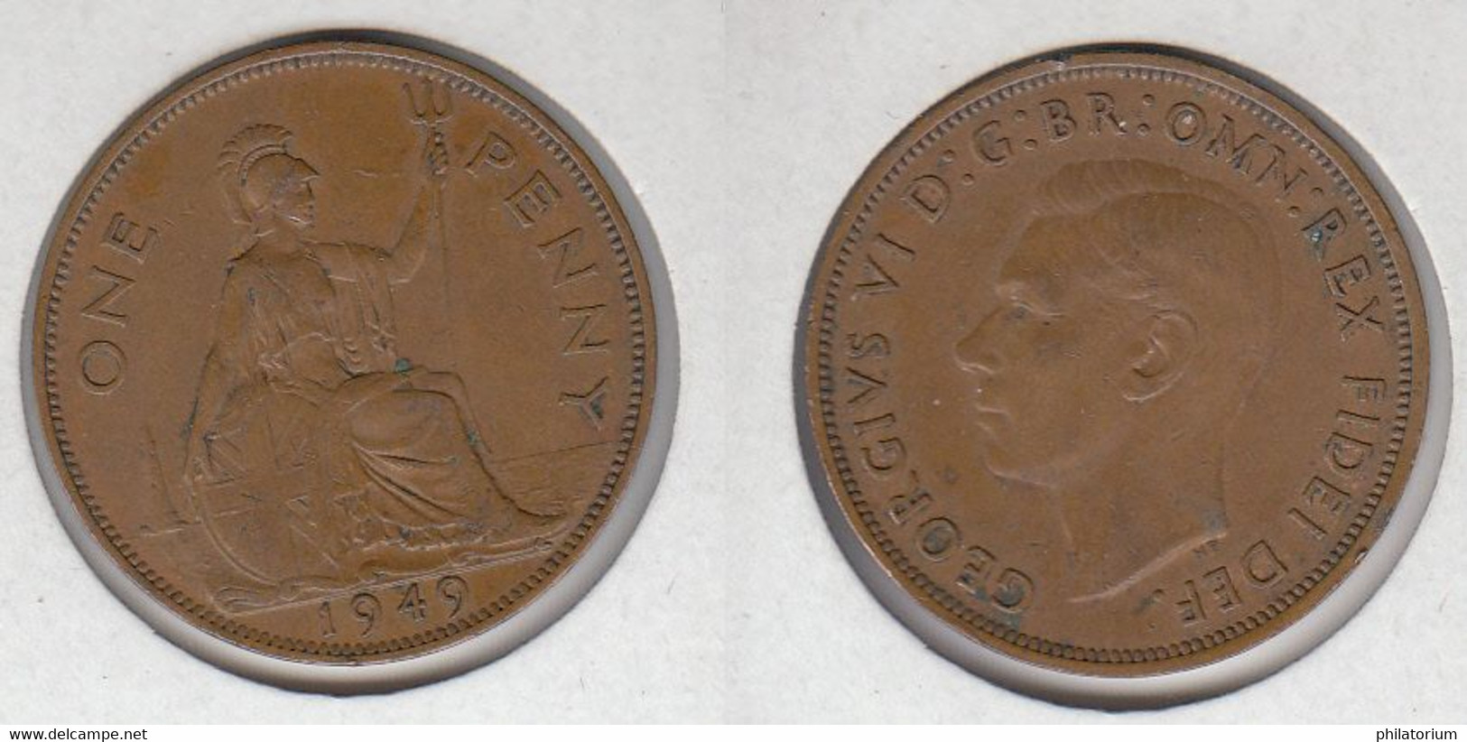 Grande Bretagne  Penny 1949 ;  Great Britain UK - D. 1 Penny