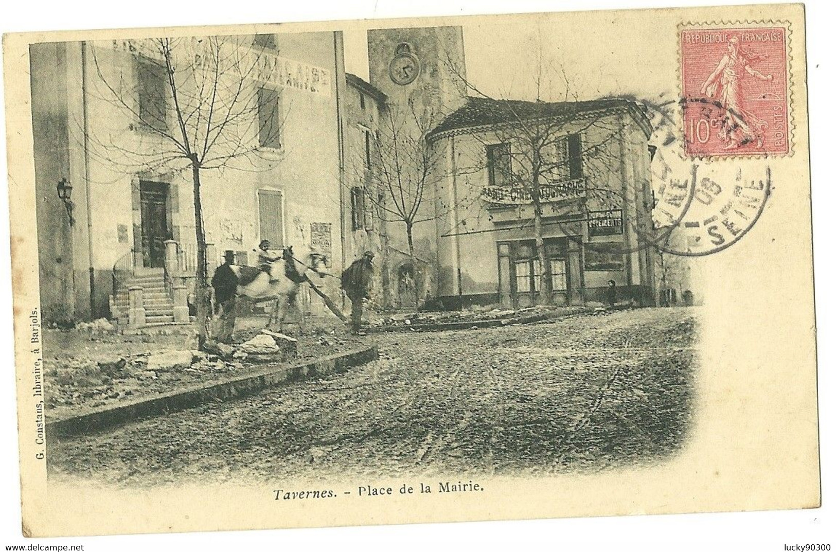 TAVERNES - PLACE DE LA MAIRIE - Tavernes