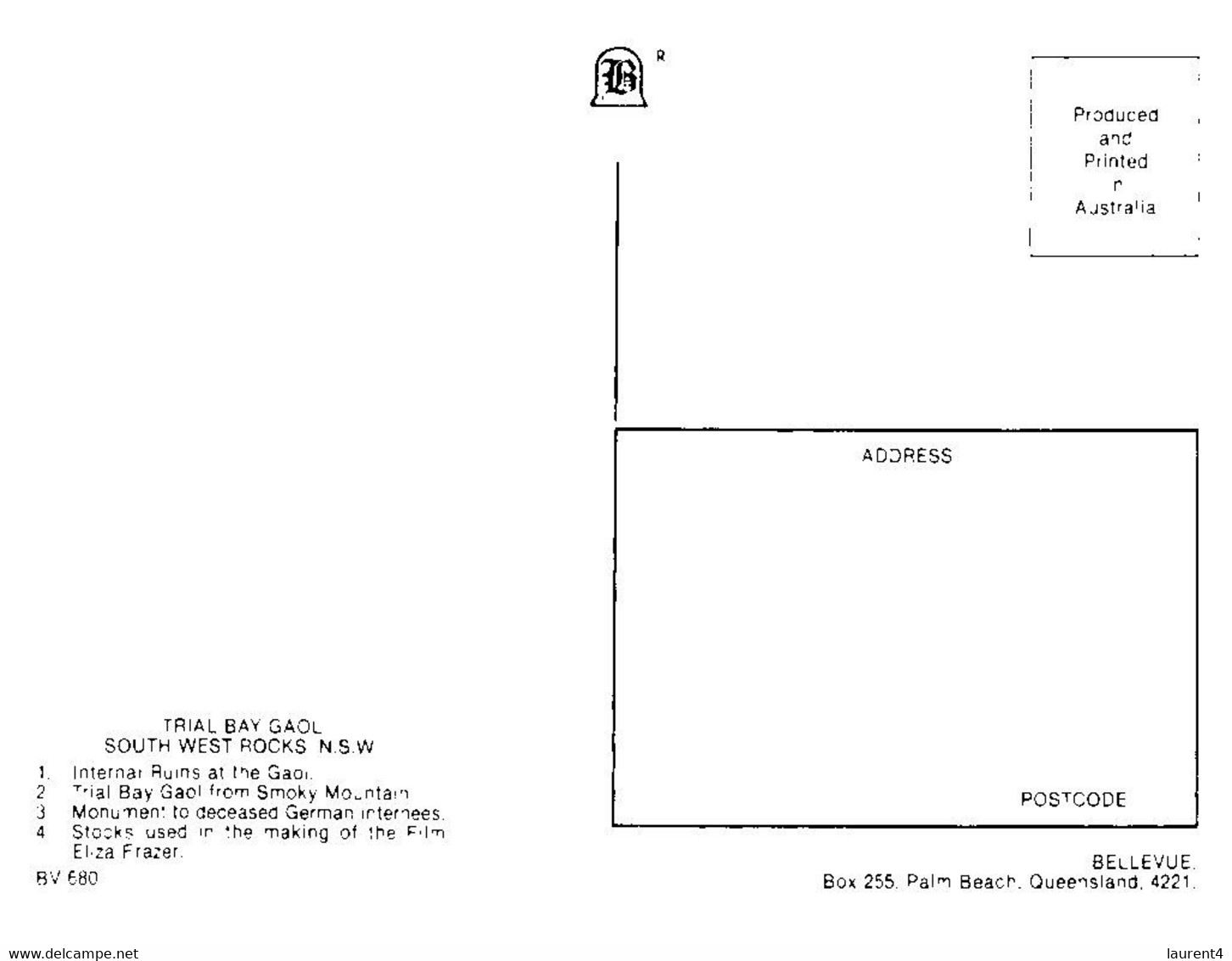 (FF 23) Australia - NSW - Trial Bay Gaol (BV680) - Gefängnis & Insassen