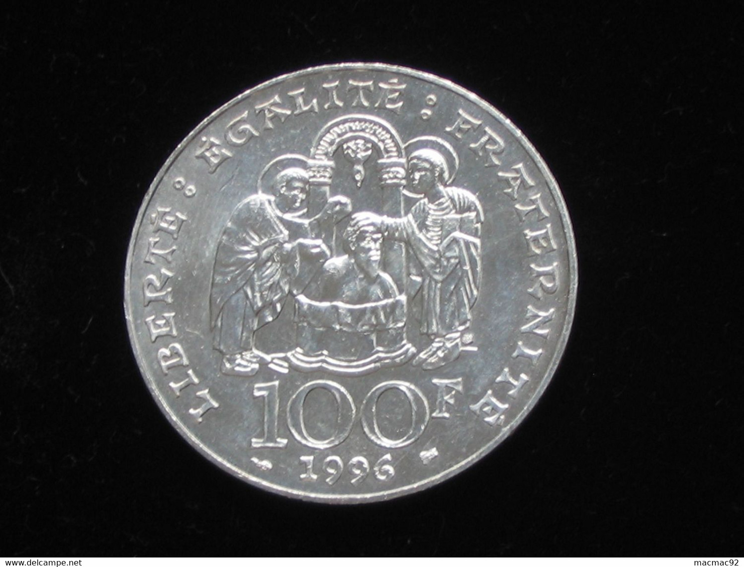 100 Francs Argent 1996 - CLOVIS  ***** EN ACHAT IMMEDIAT ***** - Andere & Zonder Classificatie