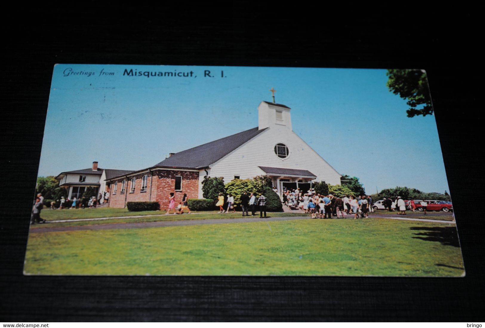 27605-                            MISQUAMICUT, RHODE ISLAND, ST. CLAIR'S ROMAN CATHOLIC CHURCH - 1973 - Altri & Non Classificati