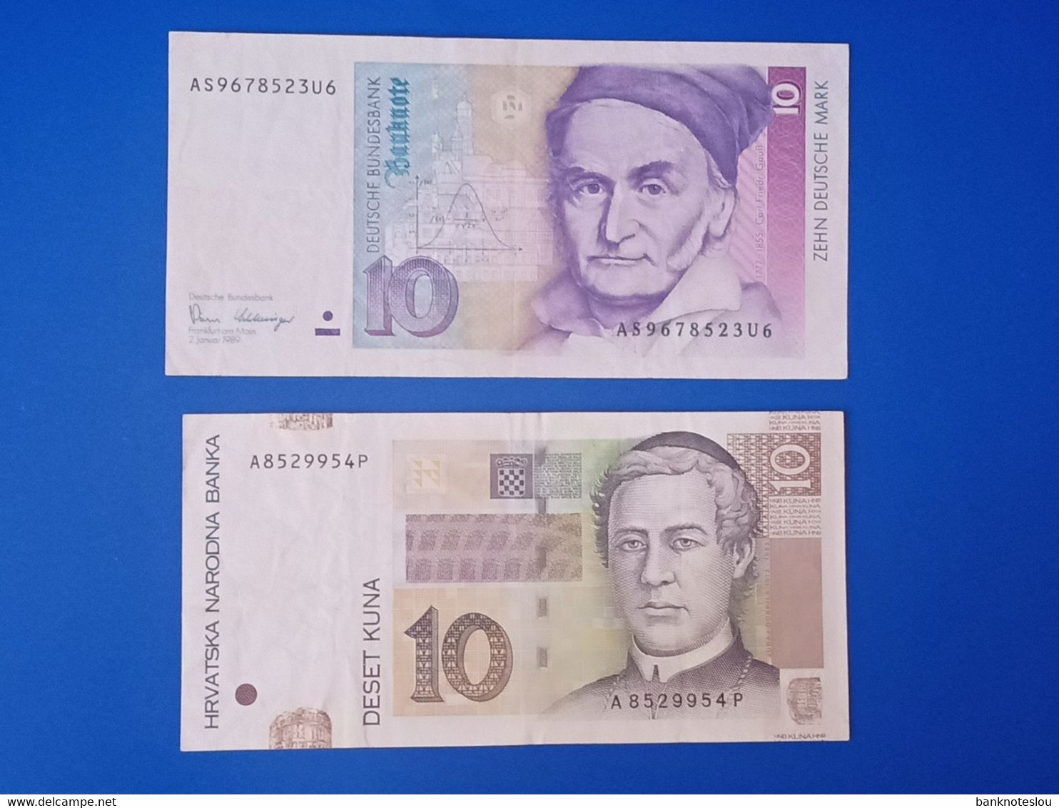 Lots 7 Banknotes - Kiloware - Banknoten