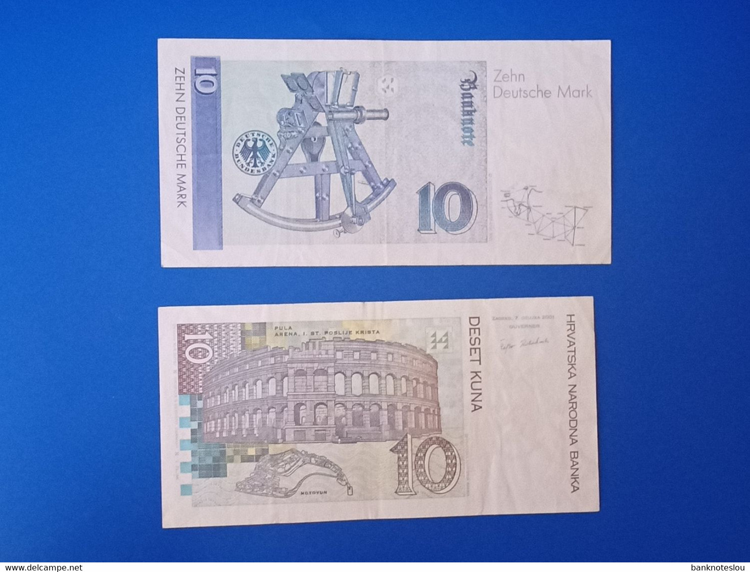 Lots 7 Banknotes - Kiloware - Banknoten