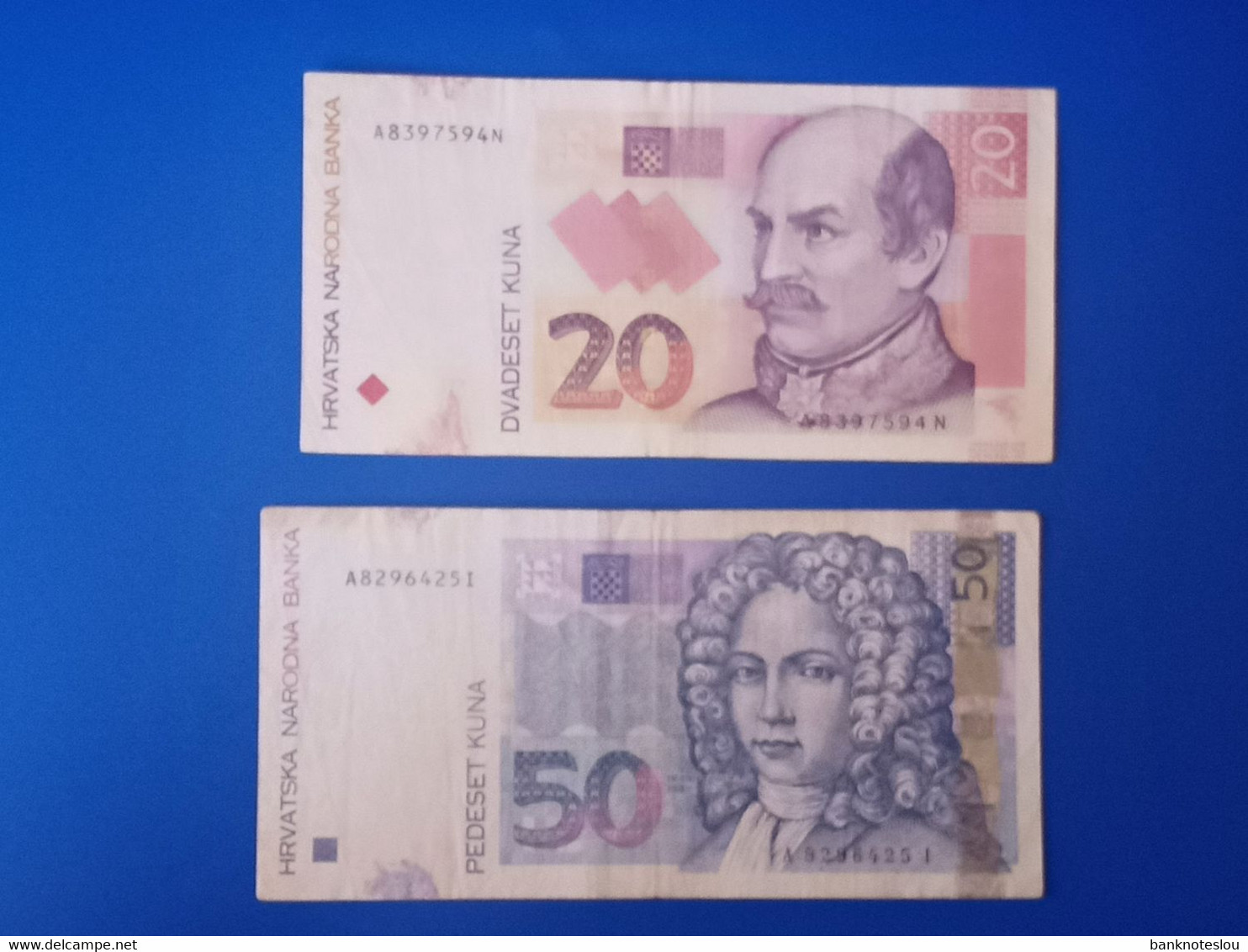 Lots 7 Banknotes - Kiloware - Banknoten