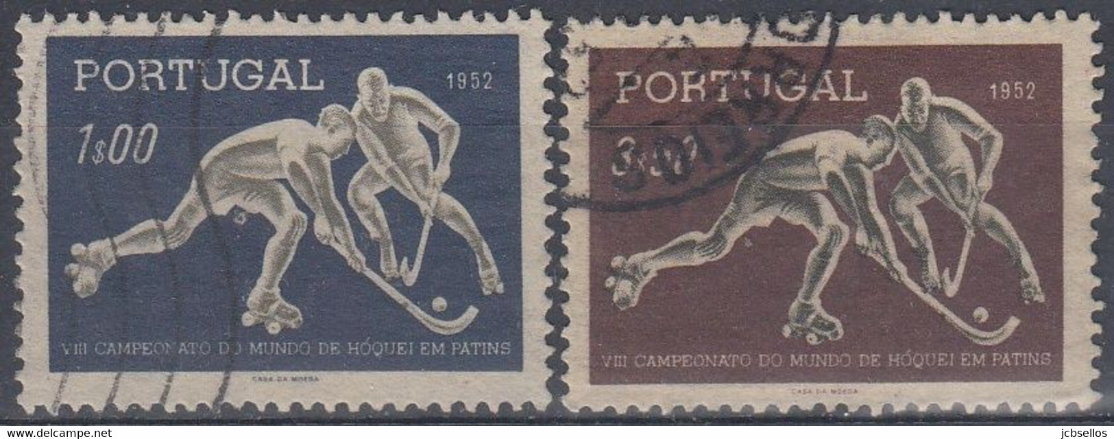 PORTUGAL 1952 Nº 762/63 USADO - Otros & Sin Clasificación