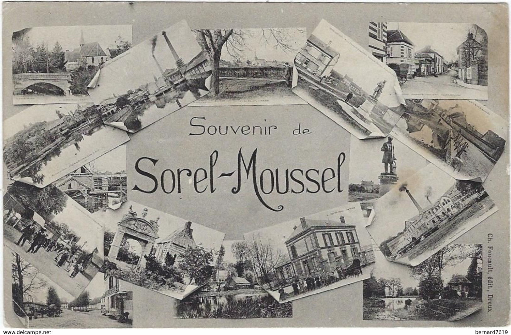 28   Sorel Moussel  Vues Multiples Souvenir - Sorel-Moussel