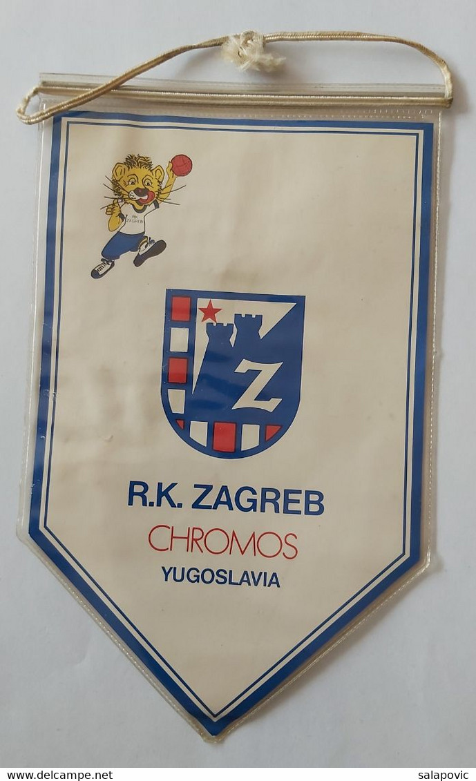 Handball Club RK ZAGREB CHROMOS Pennant SPORTS FLAG - Handbal