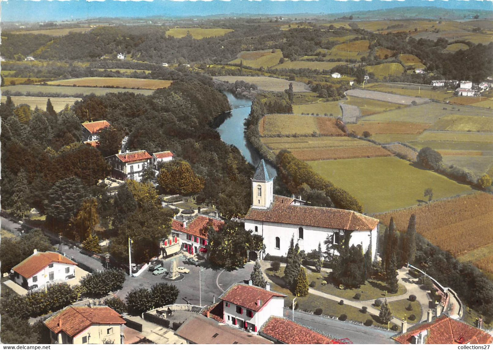 64-CAMBO-LES-BAINS- VUE DU CIEL - Cambo-les-Bains