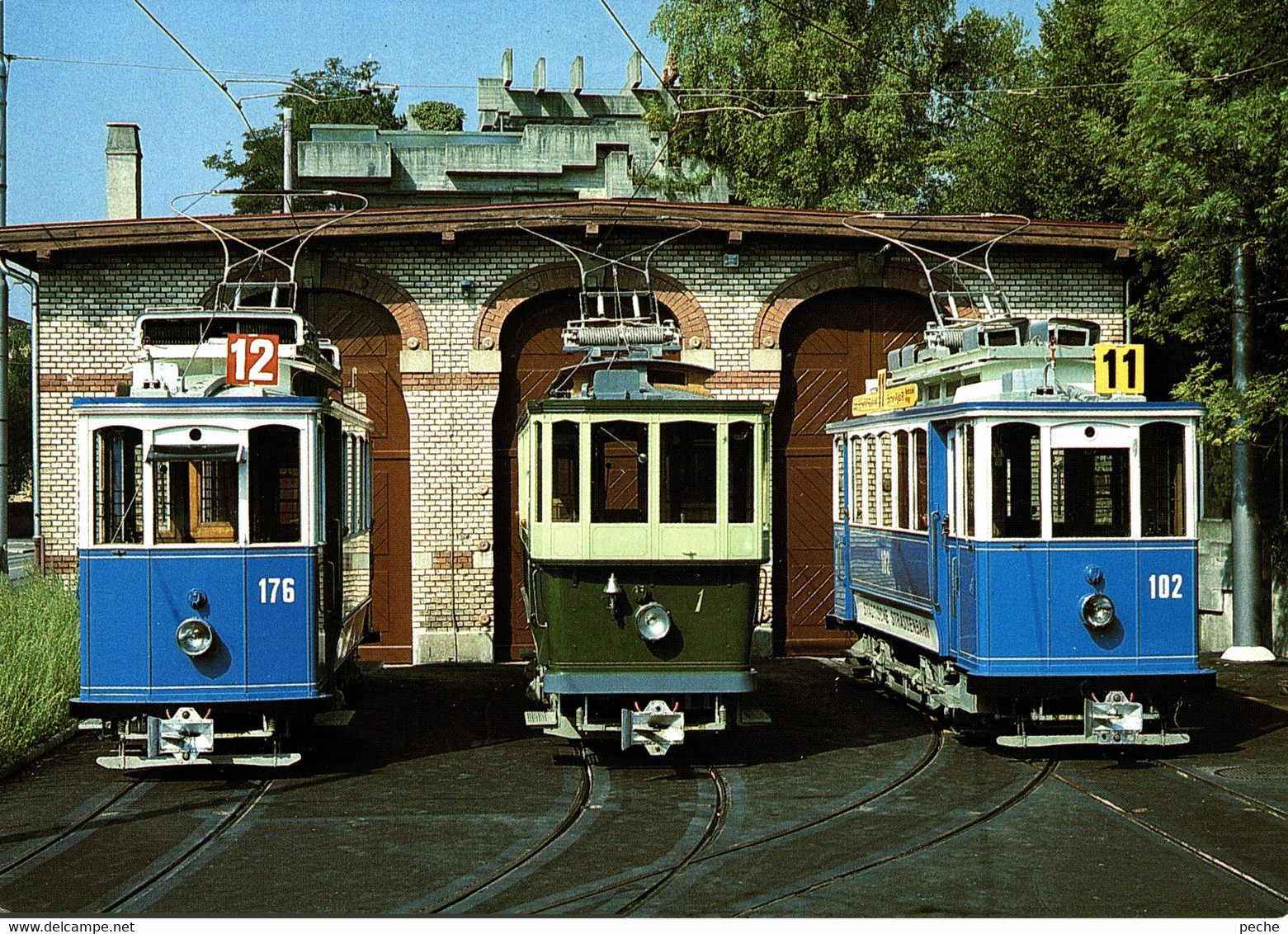 N°9456 R -cpm Motorwagen Zürich - Strassenbahnen