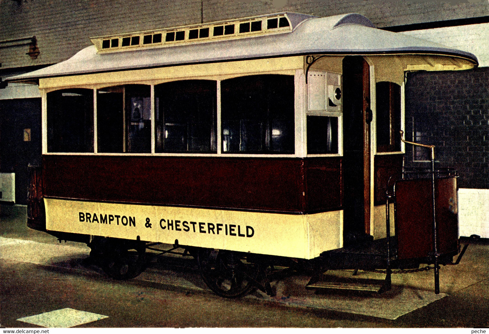 N°9465 R -cpm Horse Tram Corporation Of Chesterfield - Strassenbahnen