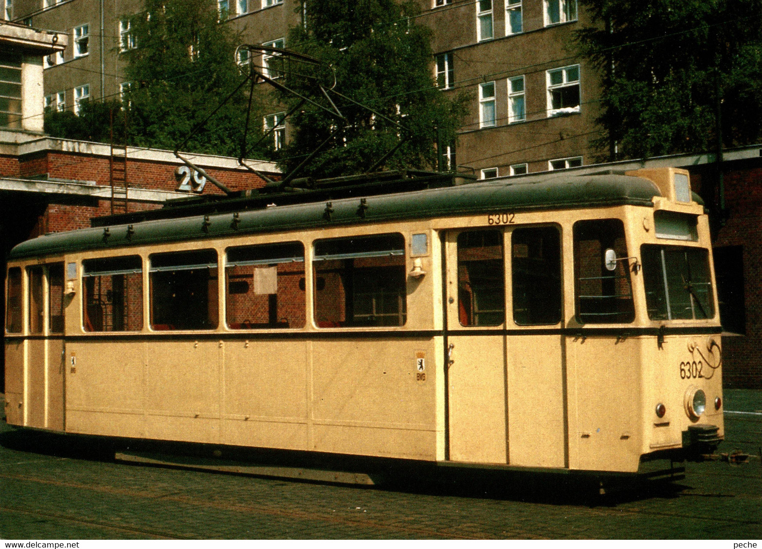 N°9469 R -cpm Stabenbahn Triebwagen -Berliner- - Strassenbahnen