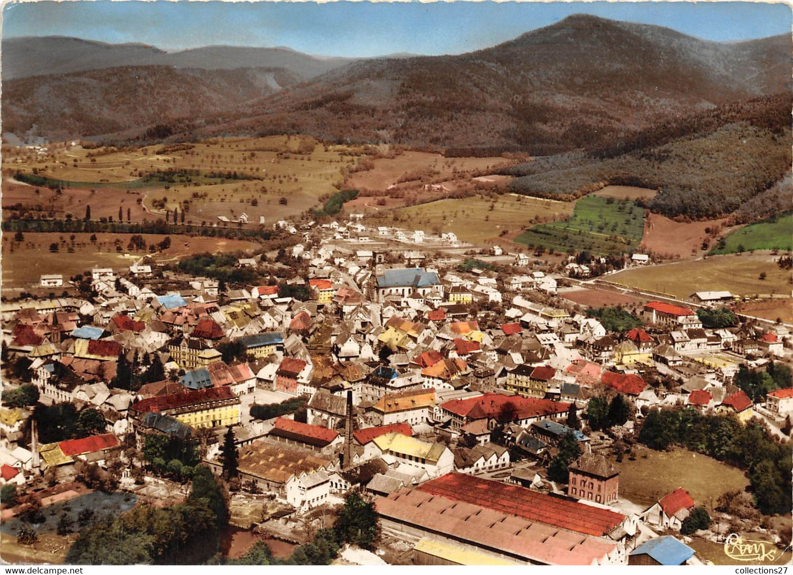 68-MASEVAUX- VUE GENERALE AERIENNE - Masevaux