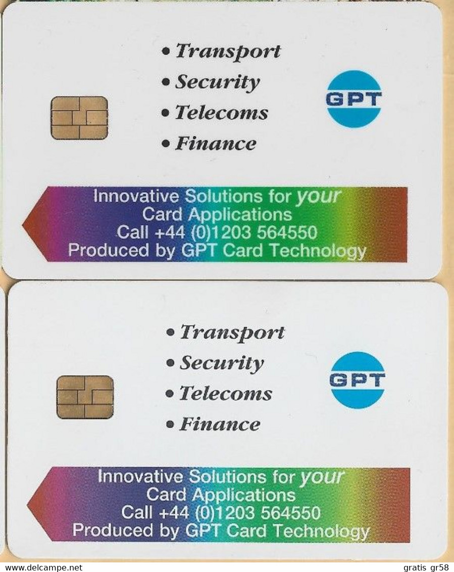 UK - GPT, Innovative Solutions For You, Demo, Promo, 2 Cards, Mat And Glossy Print - [ 8] Firmeneigene Ausgaben