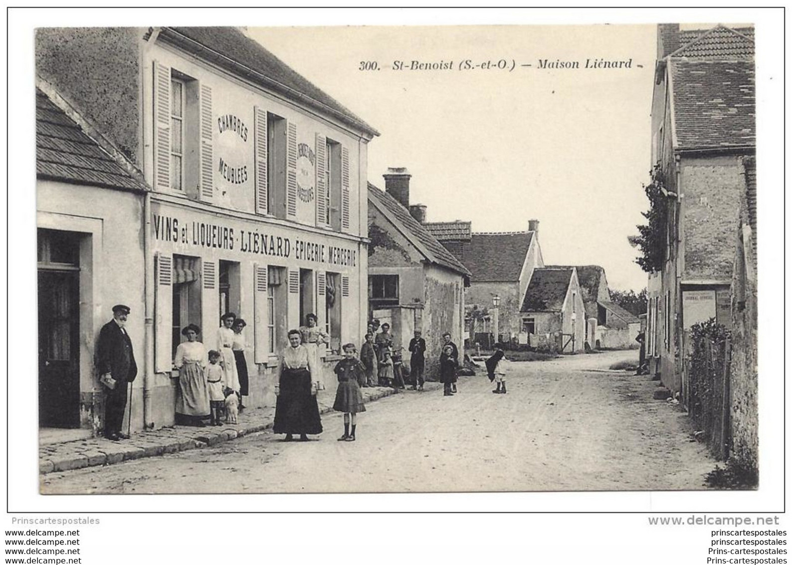 CPA 78 Auffargis Saint Benoit Maison Liénard - Auffargis