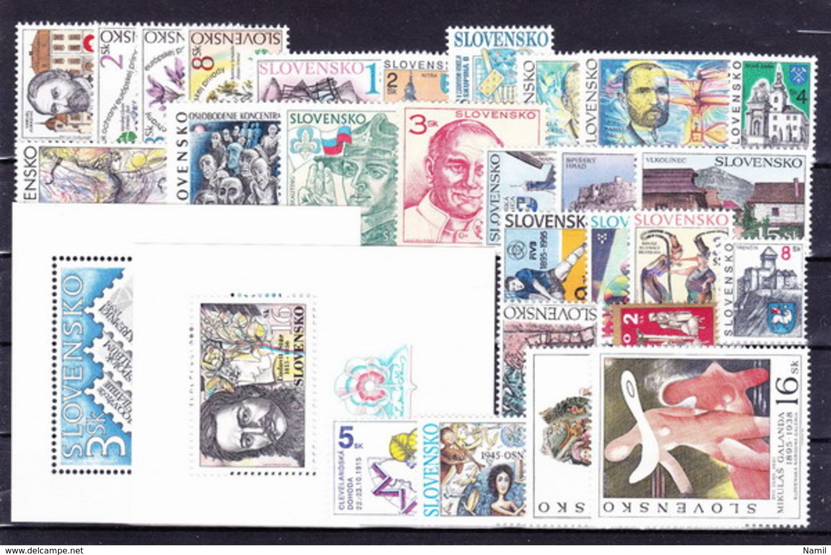 ** Slovaquie 1995 Mi 216-244, (MNH) L'année Complete - Full Years