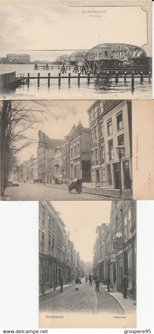 DORDRECHT LOT 3 CARTES - Dordrecht