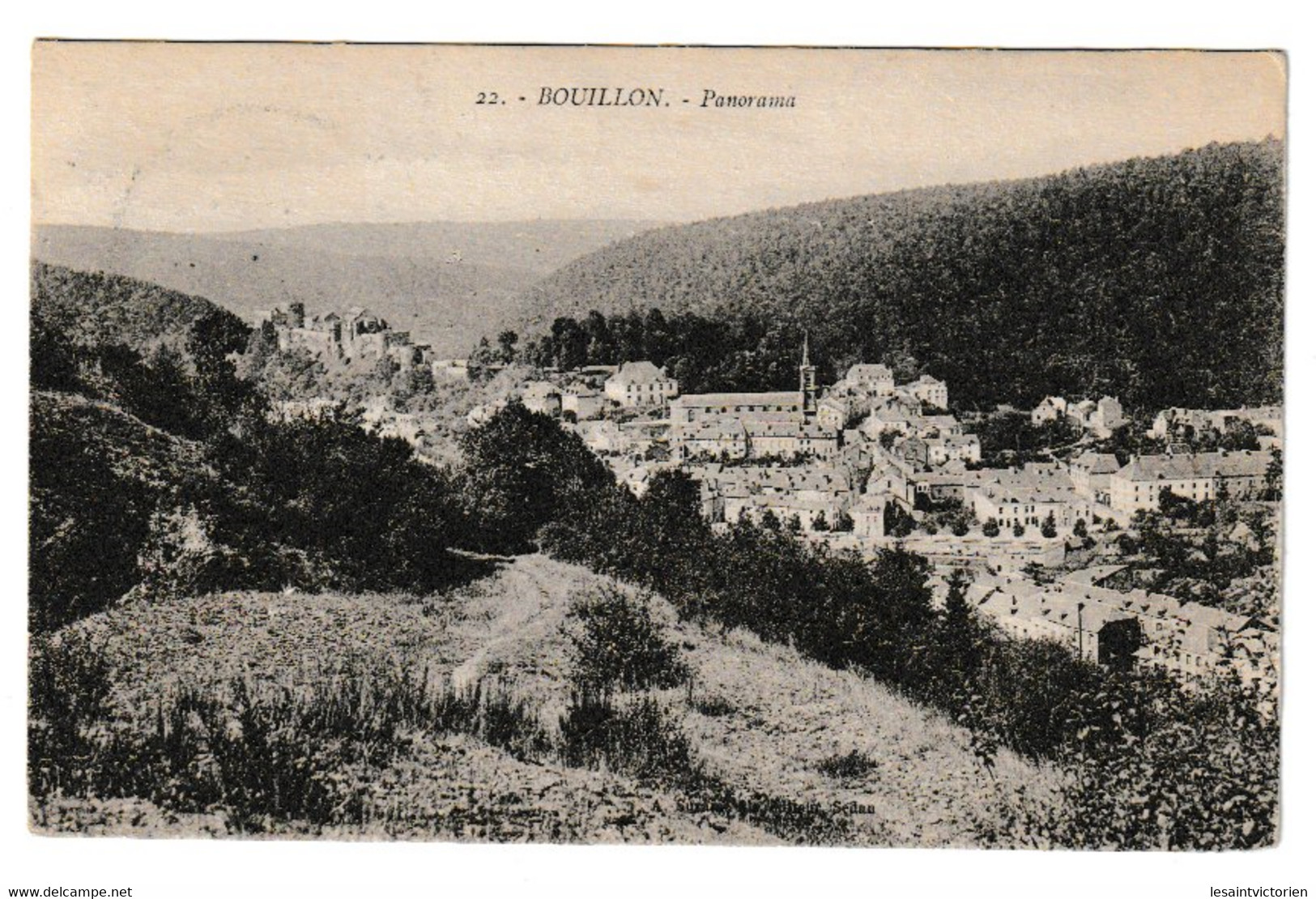 BOUILLON PANORAMA CHATEAU KASTEEL - Bouillon