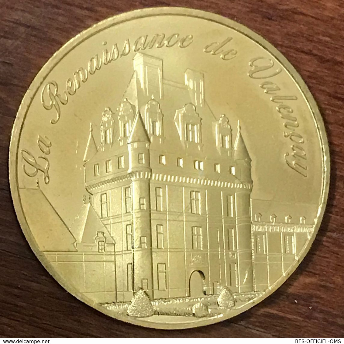 36 CHÂTEAU DE VALENÇAY MDP 2019 MINI MÉDAILLE SOUVENIR MONNAIE DE PARIS JETON TOURISTIQUE TOKENS MEDALS COINS - 2019