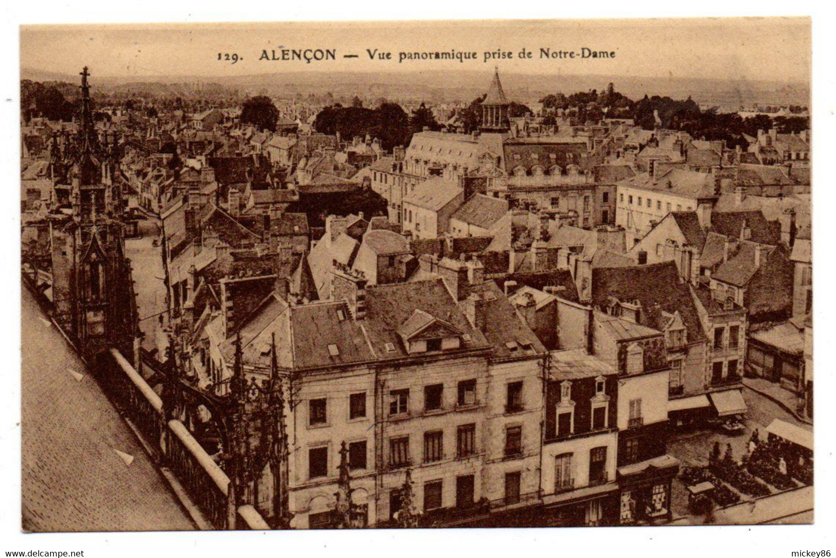 ALENCON -- Vue Panoramique Prise De Notre-Dame.................à Saisir - Alencon