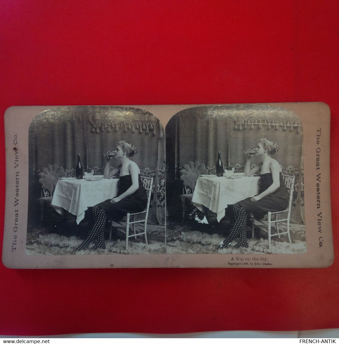 PHOTO STEREO A NIP ONT HE SLY - Stereoscopic