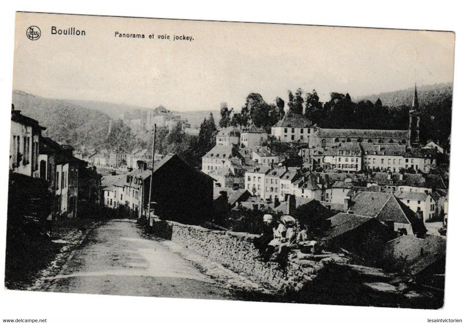 BOUILLON PANORAMA CHATEAU KASTEEL VOIE JOCKEY JOCQUEE ANIMATION ENFANTS - Bouillon