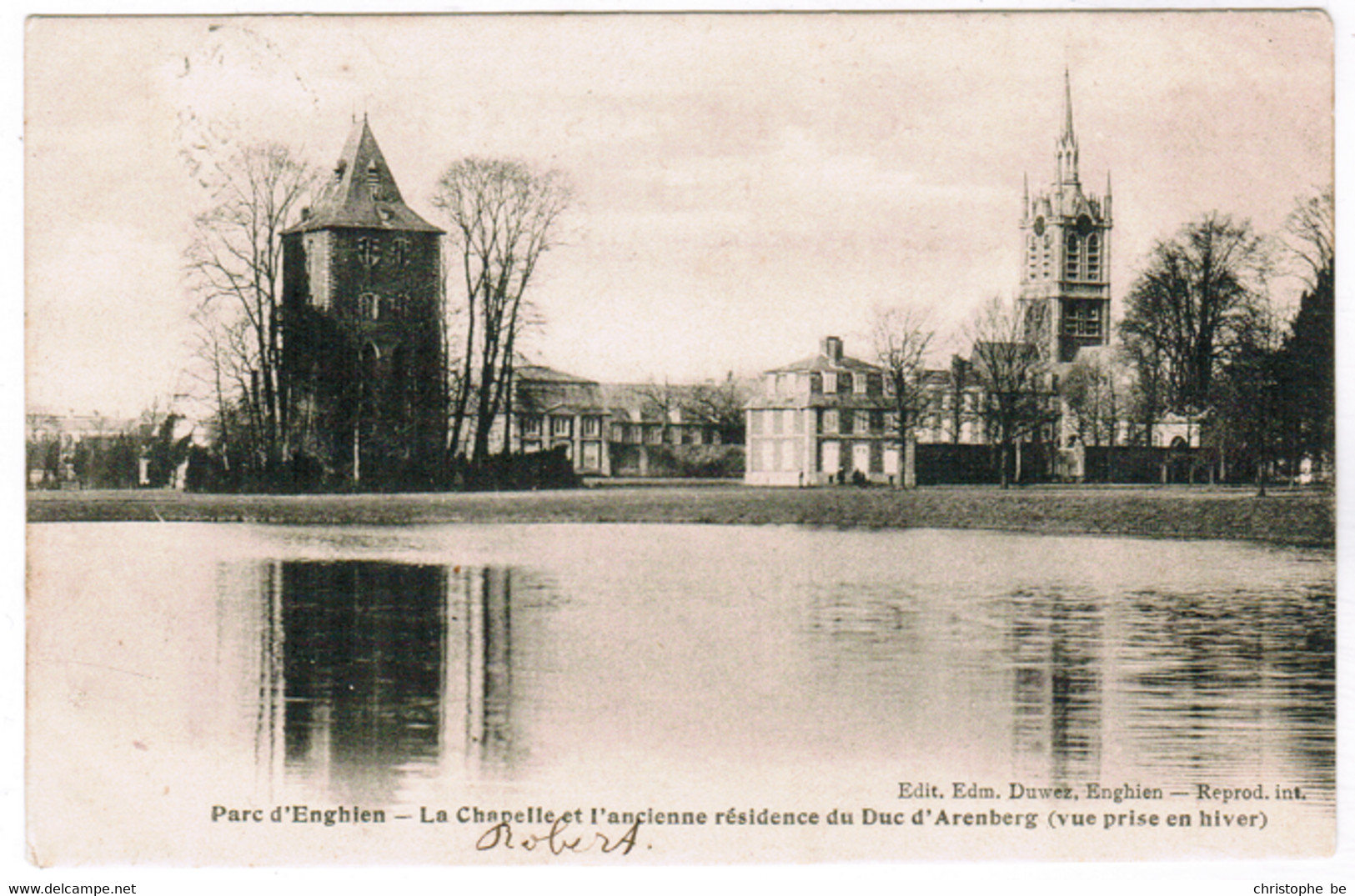 Parc D'Enghien, La Chapelle Et L'ancienne Résidence Du Duc D'Arenberg (pk67634) - Edingen