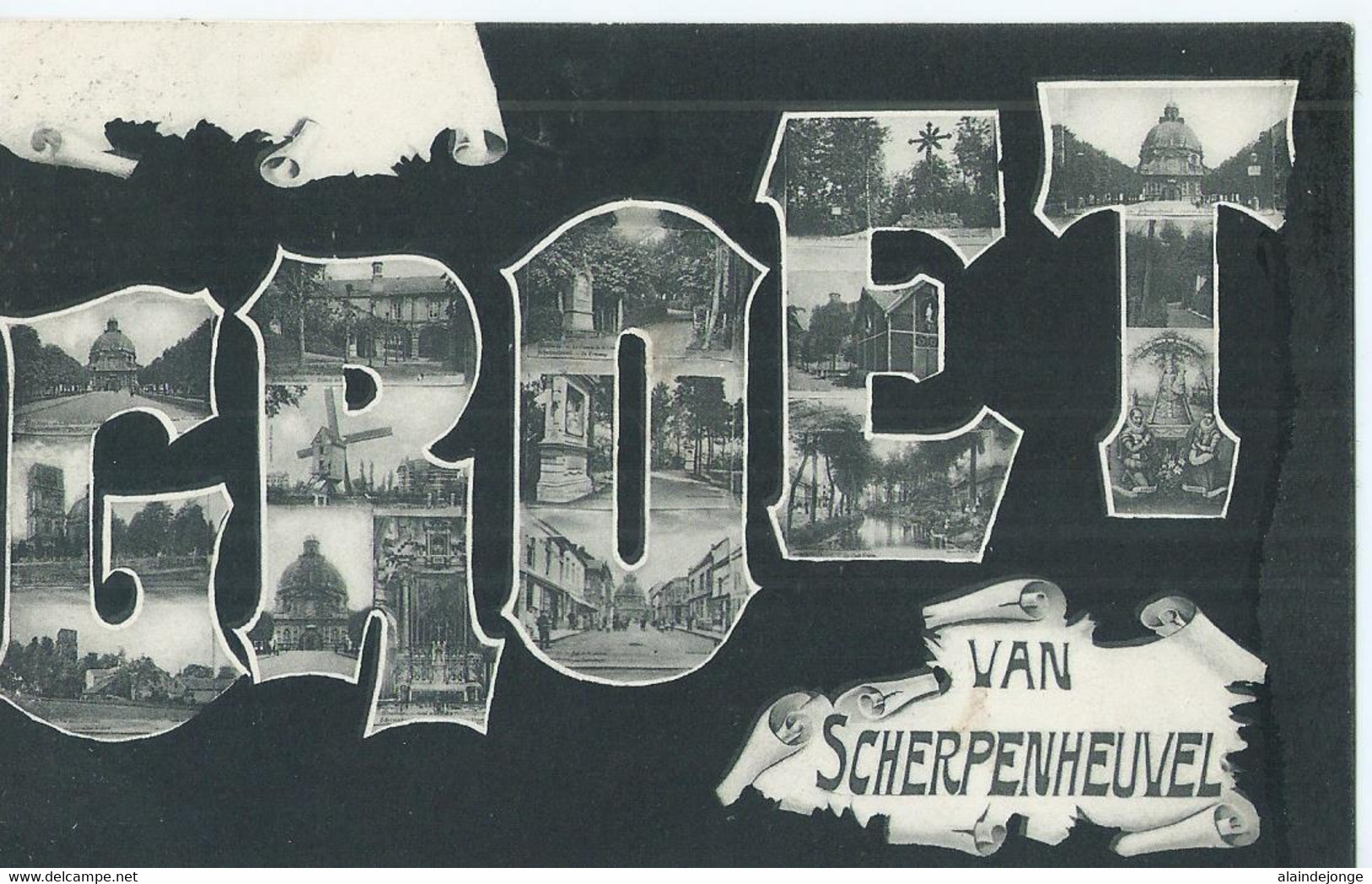 Scherpenheuvel - Groet Van Scherpenheuvel - 1907 - Scherpenheuvel-Zichem