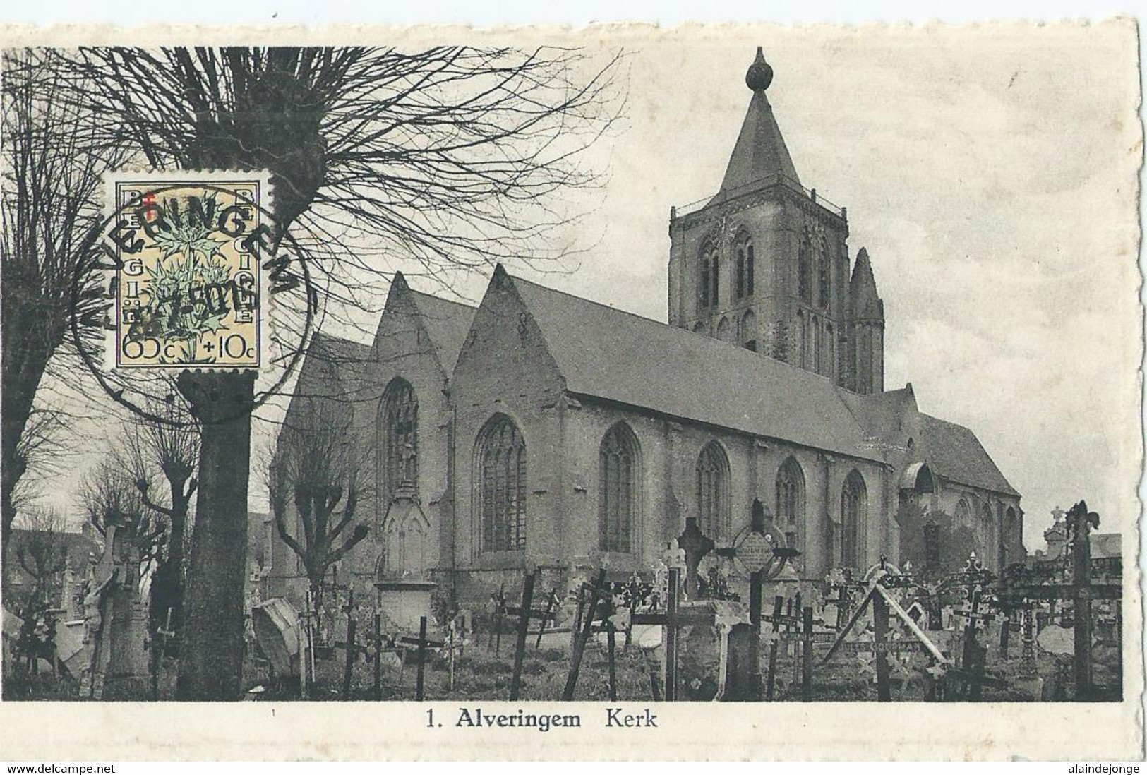 Alveringem - Kerk - Uitg. Gez. Busschaert, Alveringem - 1950 - Alveringem