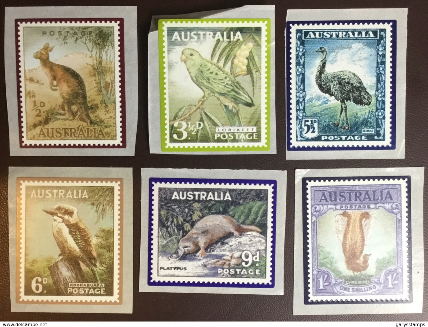 Australia Birds Animals Stamp Labels MNH - Sonstige & Ohne Zuordnung