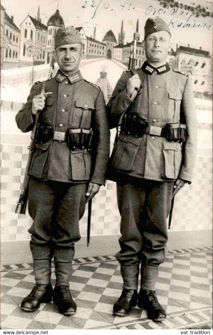 MILITARIA - Carte Postale Photo - Soldats Allemands En Roumanie En 1941 - L 85778 - Guerra 1939-45