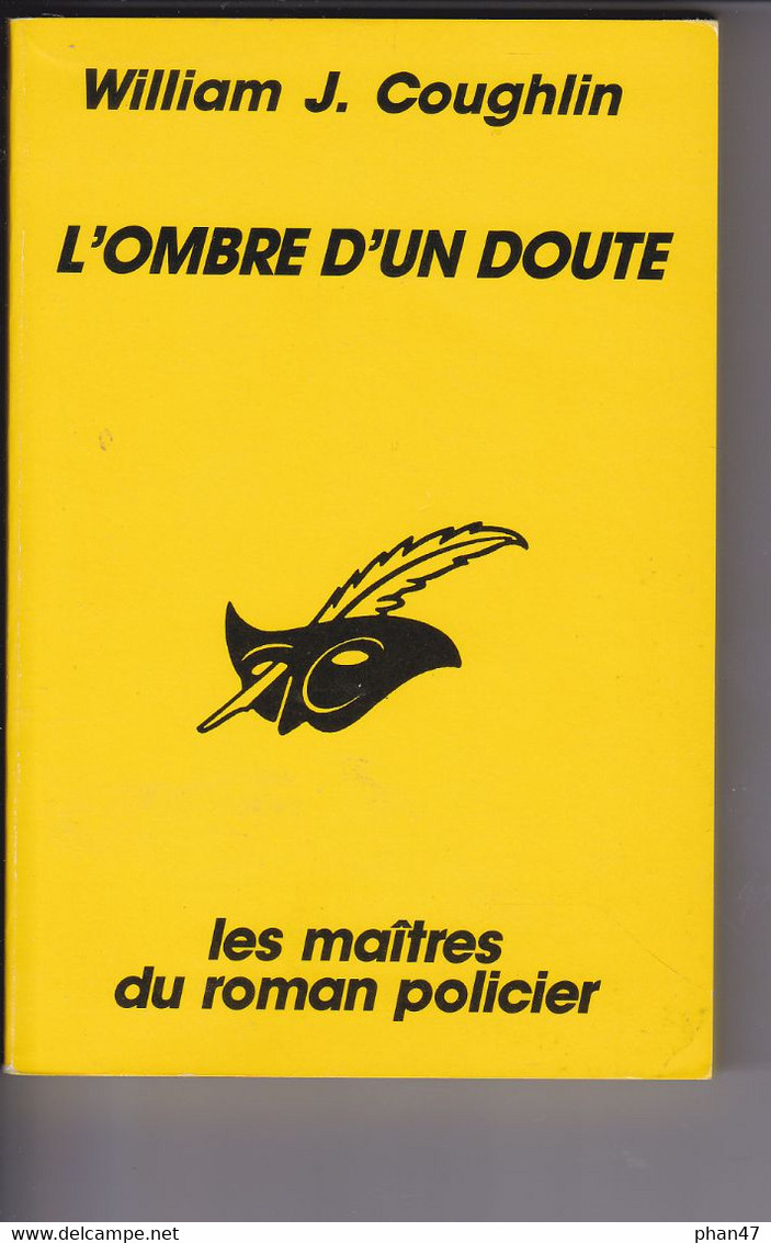 WILLIAM J. COUGHLIN : L'OMBRE D'UN DOUTE, Collection LE MASQUE - Le Masque
