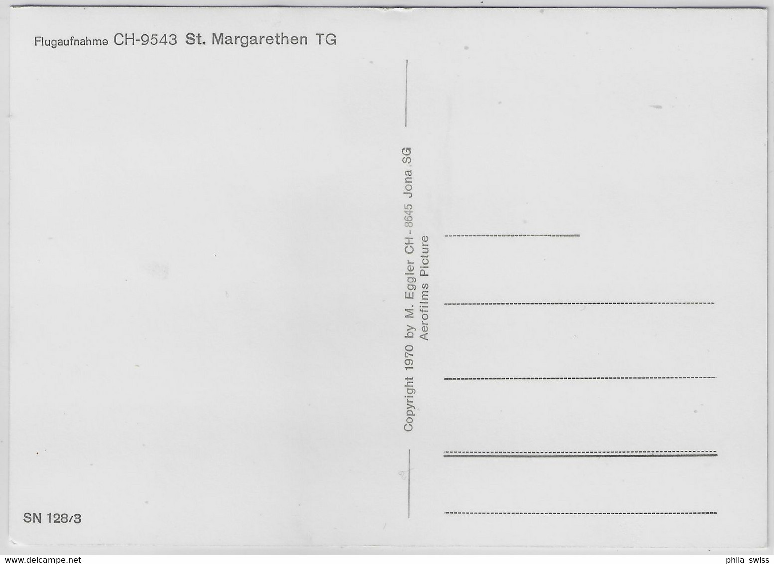 Flugaufnahme St. Margarethen TG - Autres & Non Classés