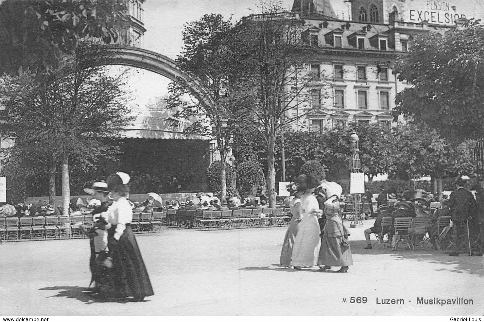 Luzern - Musikpavillon - Lucerne Kiosque à Musique - Lucerne