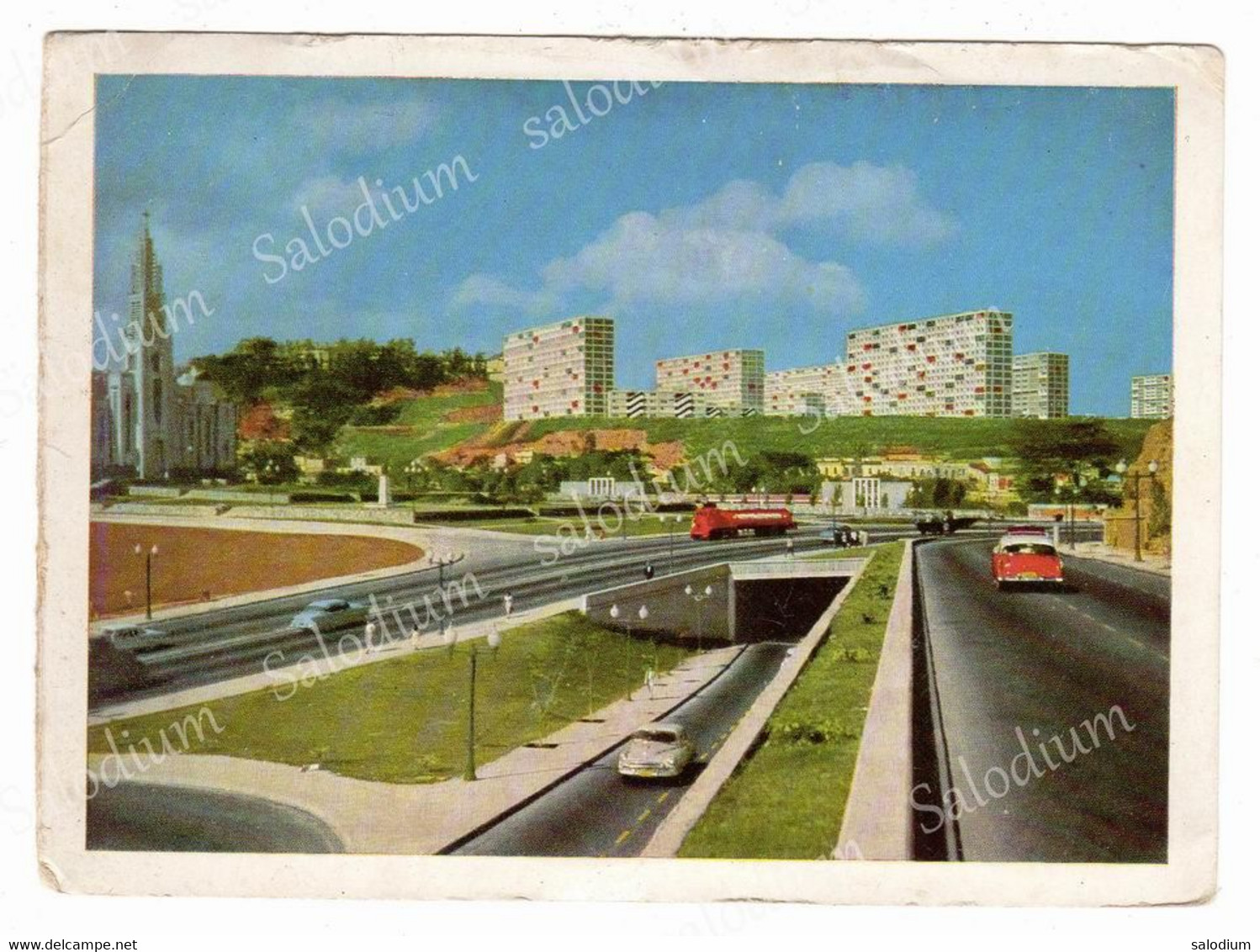 Caracas - Venezuela Auto Car Road   -  XXL CARD - Big Format - Venezuela