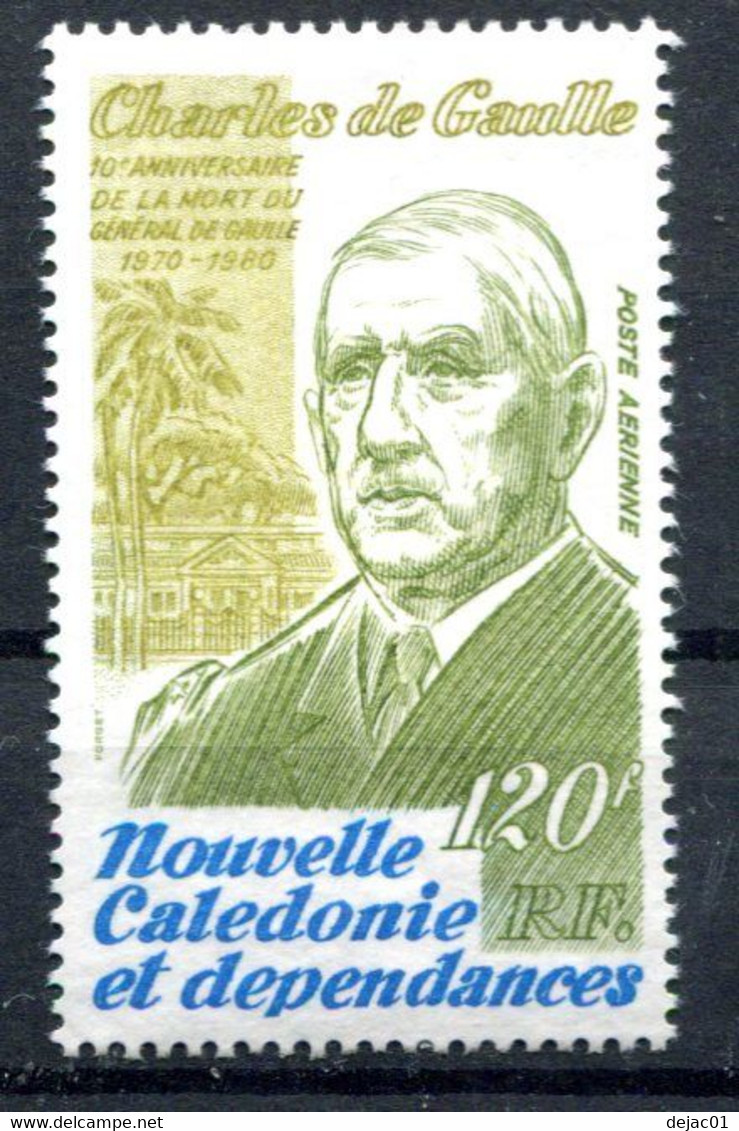 Thème Général De Gaulle - Nouvelle-Calédonie - Yvert PA 208 - Neuf Xxx Dentelé - Lot 321 - De Gaulle (Général)
