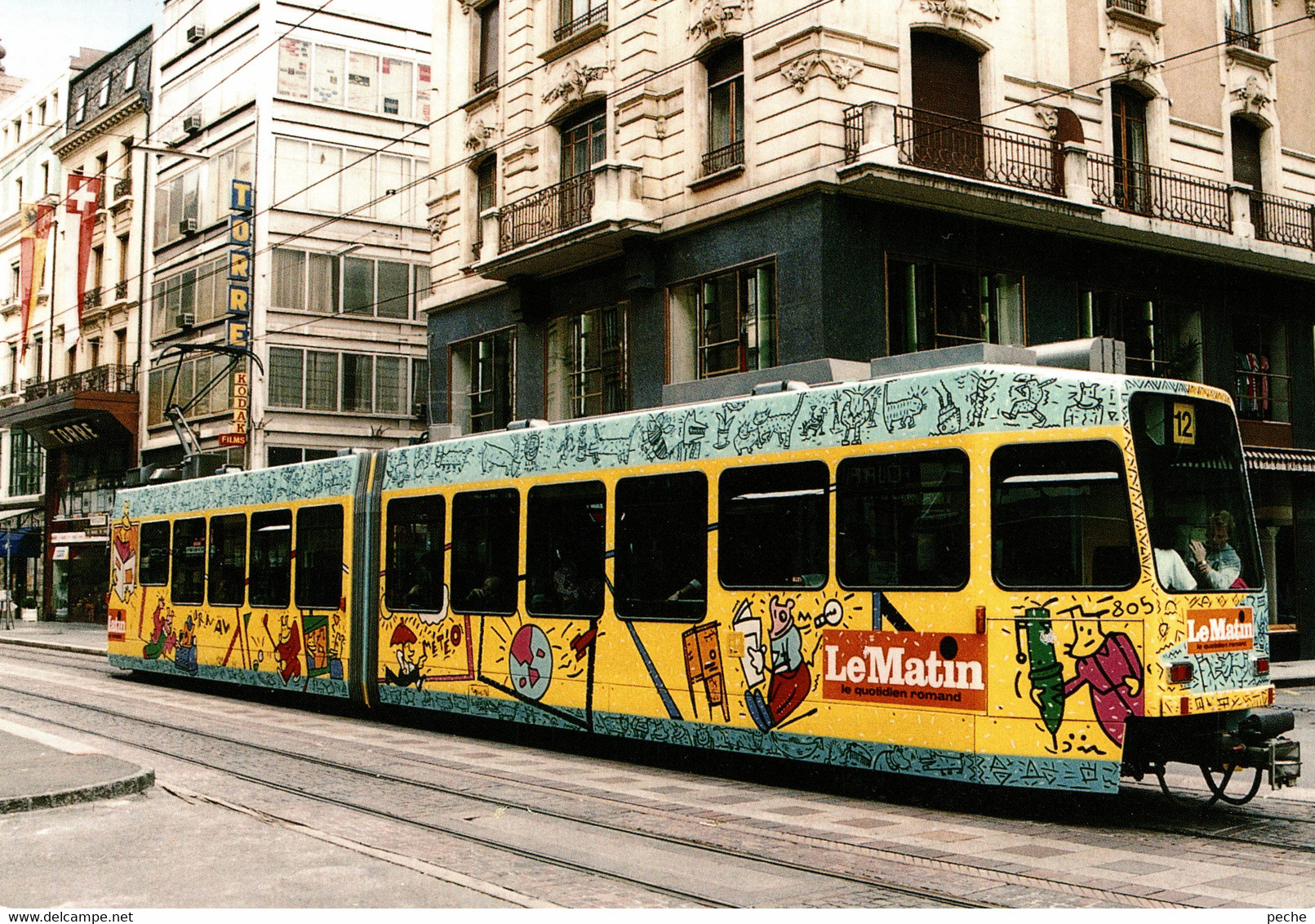 N°9496 R -cpm Tramways De Genève- - Strassenbahnen