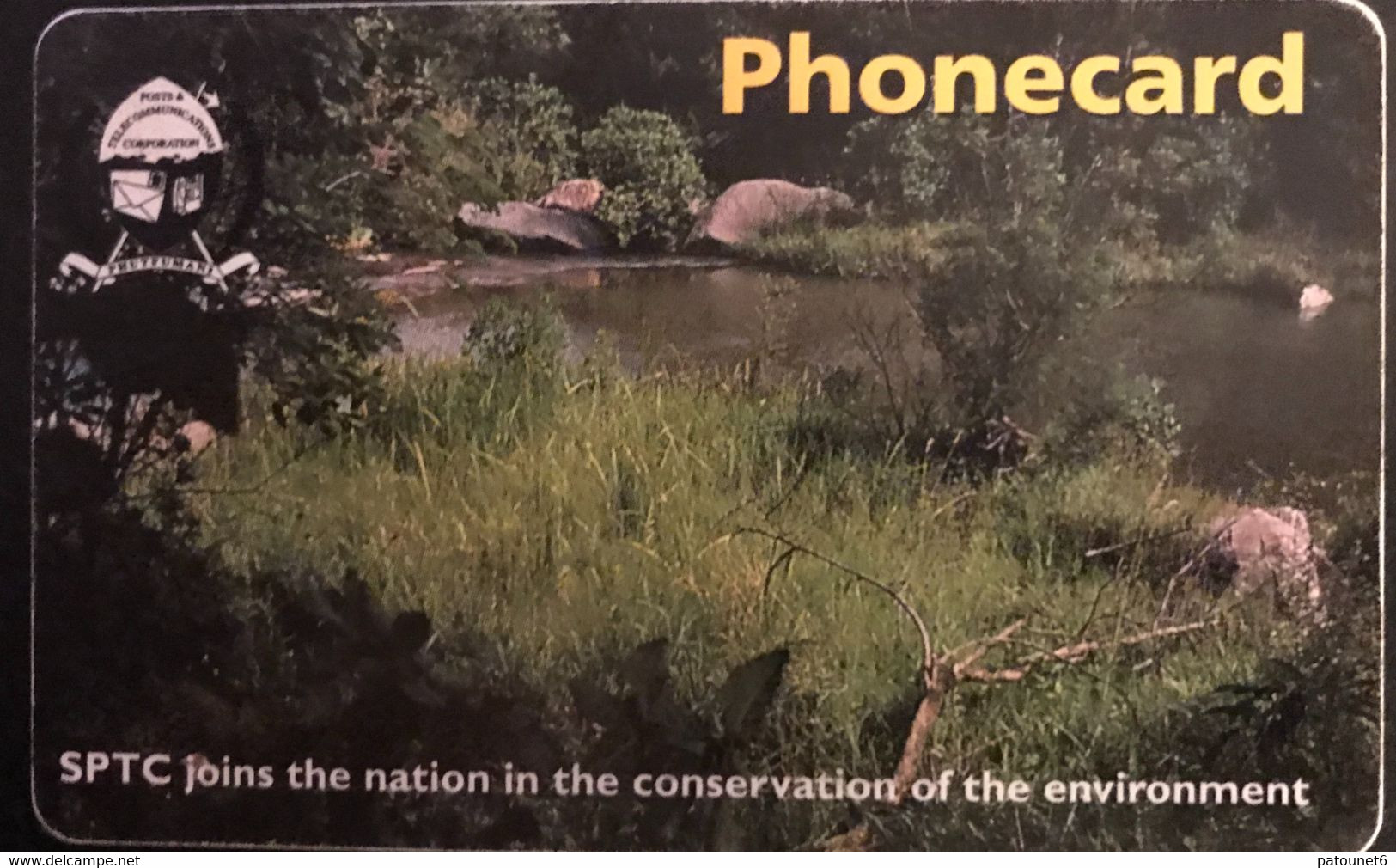 SWAZILAND  -  Phonecard  -  The Conversation Of The Environment  - E 20 - Swaziland