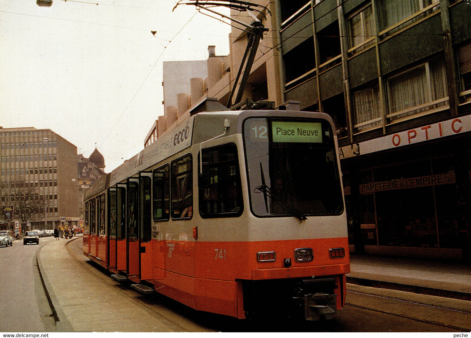 N°9508 R -cpm Transport Publics Genevois- Tramway- - Strassenbahnen