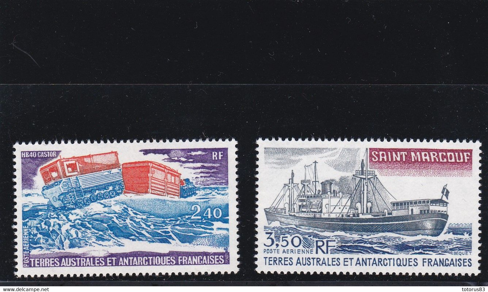 Timbres TAAF PA 62-63 ** - Luchtpost